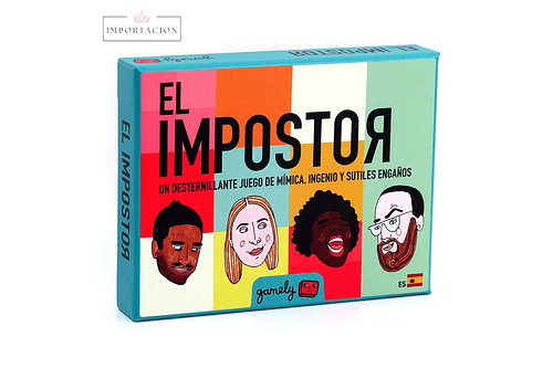 Preventa Juego De Cartas El impostor En Español