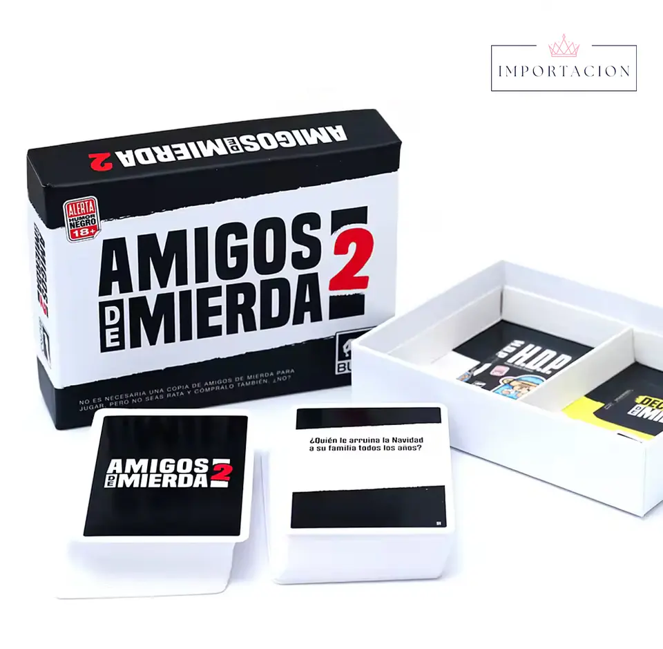 Preventa Juego de cartas Amigos de Mierda 2 1