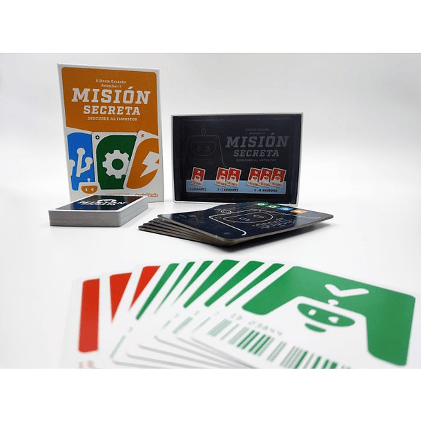 Preventa Juego de Cartas Mision Secreta en español 2