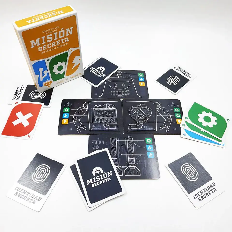 Preventa Juego de Cartas Mision Secreta en español 3