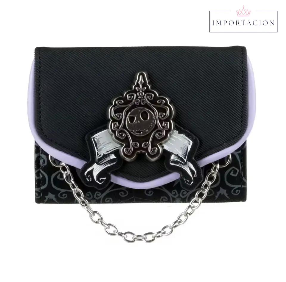 Preventa Billletera Jack Skellington dark 1