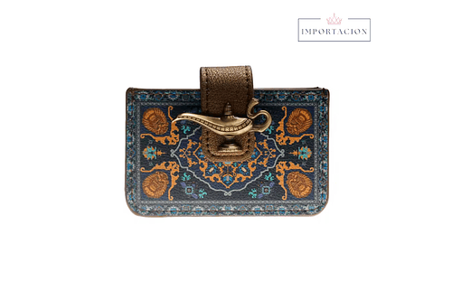 Preventa Porta Tarjetero Genio De La Lampara