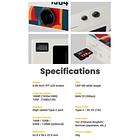 Preventa Mini Camara Retro Digital Llavero Con Pantalla Lcd 1080hd 5