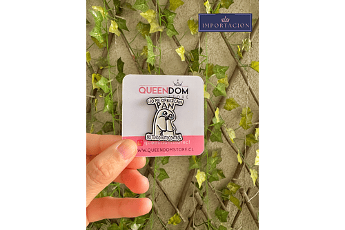 Preventa Pin No me ofrezcan pan no tengo autocontrol