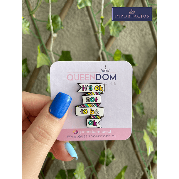 Preventa Pin It´s Ok not to be ok 1