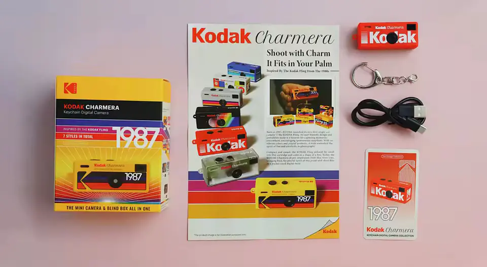 Preventa Mini Cámara Retro Digital Kodak Blind Box Random 7
