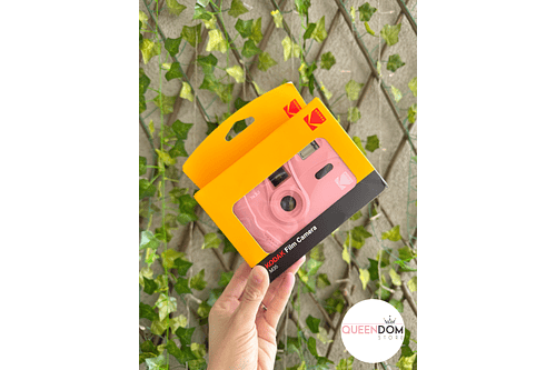 Cámara Kodak Vintage Retro M35 Rosada