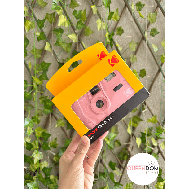 Cámara Kodak Vintage Retro M35 Rosada 1
