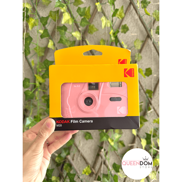 Cámara Kodak Vintage Retro M35 Rosada 2