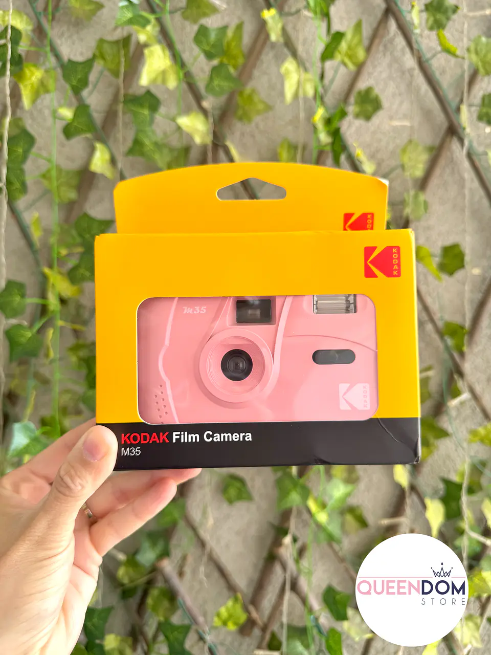 Cámara Kodak Vintage Retro M35 Rosada 2