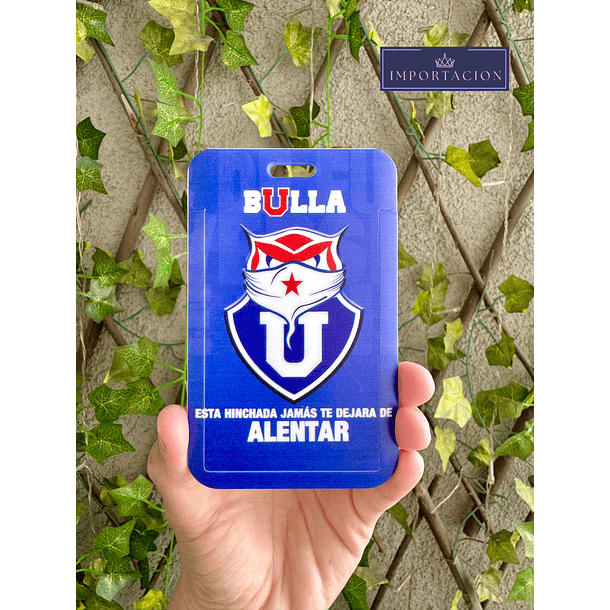 Preventa Portacredencial Vertical + Lanyard U De Chile 5