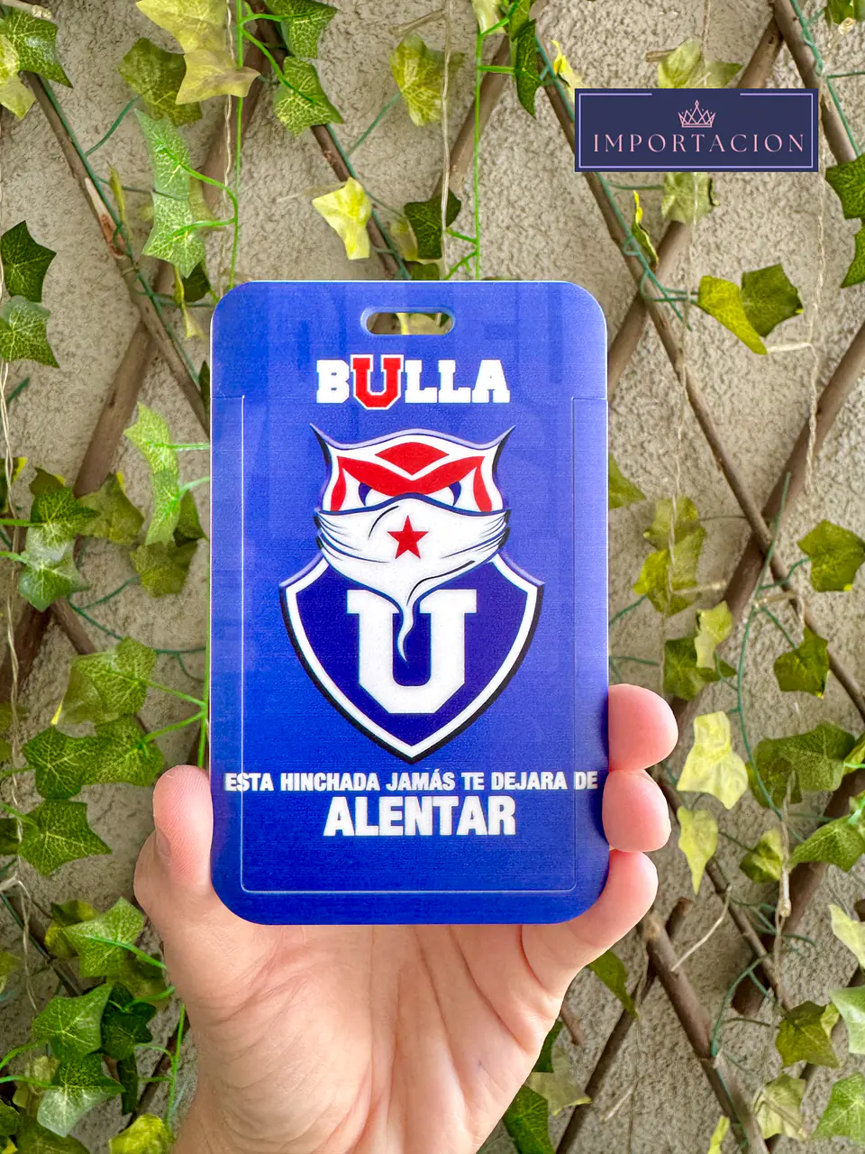 Preventa Portacredencial Vertical + Lanyard U De Chile 7