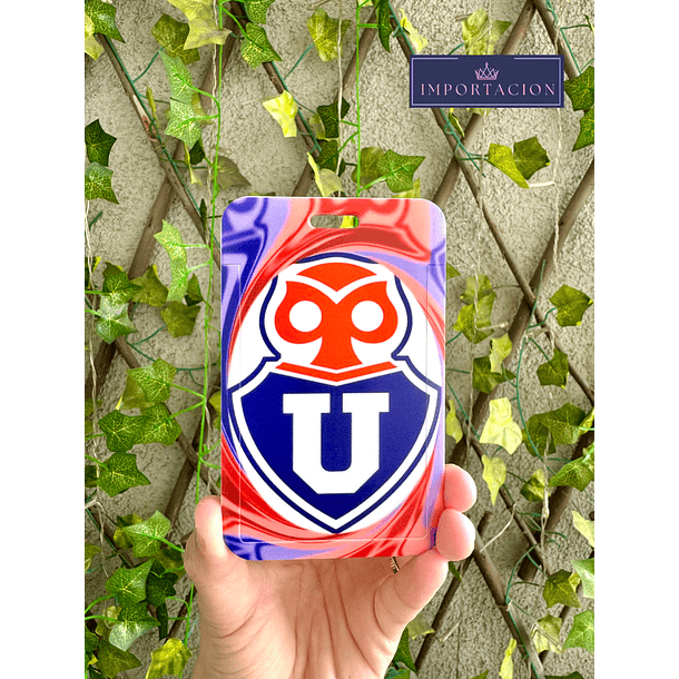 Preventa Portacredencial Vertical + Lanyard U De Chile 11