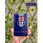 Preventa Portacredencial Vertical + Lanyard U De Chile 20