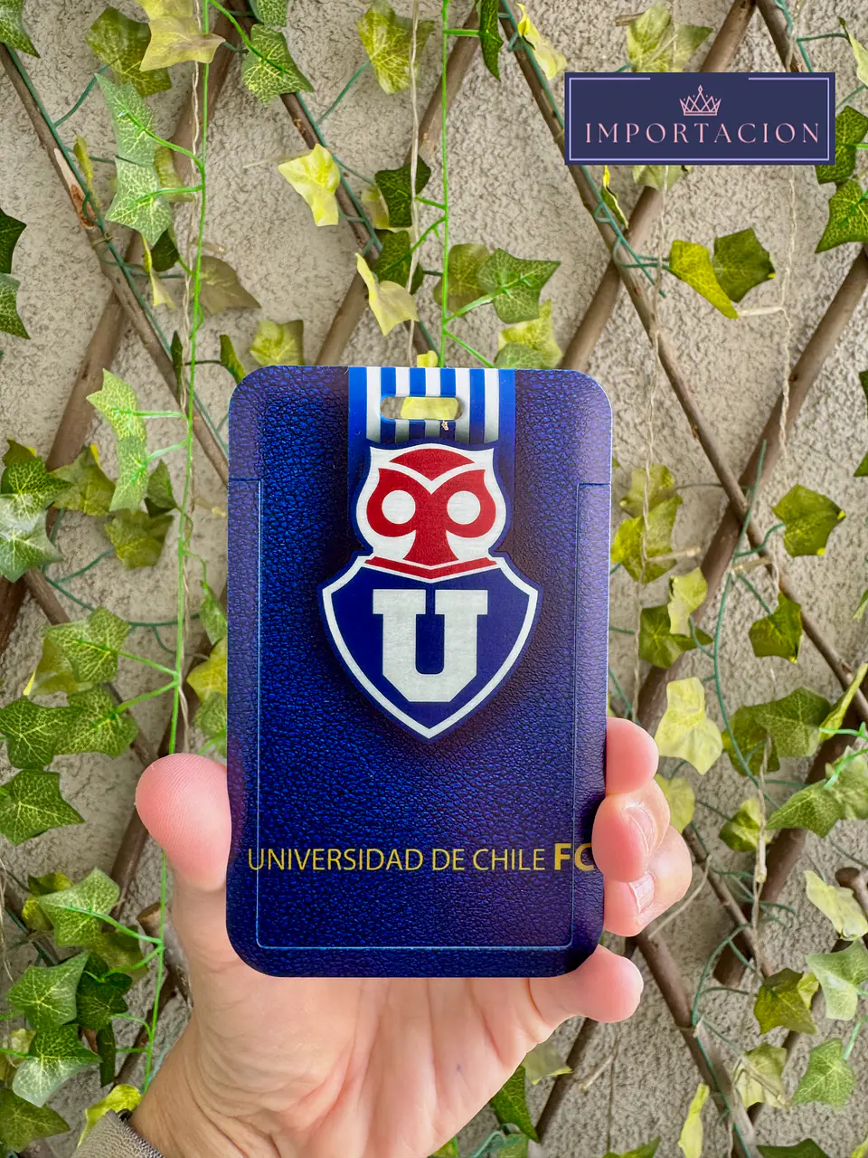 Preventa Portacredencial Vertical + Lanyard U De Chile 22