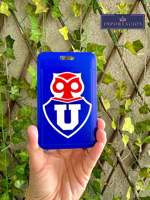 Preventa Portacredencial Vertical + Lanyard U De Chile