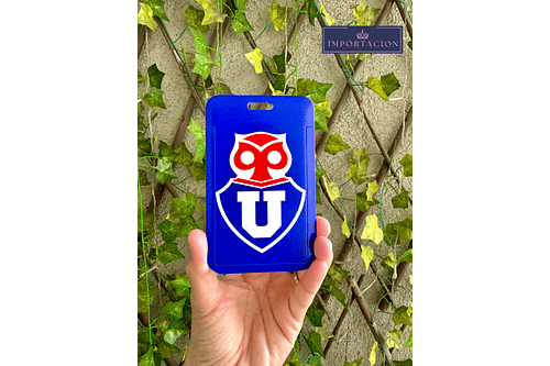 Preventa Portacredencial Vertical + Lanyard U De Chile