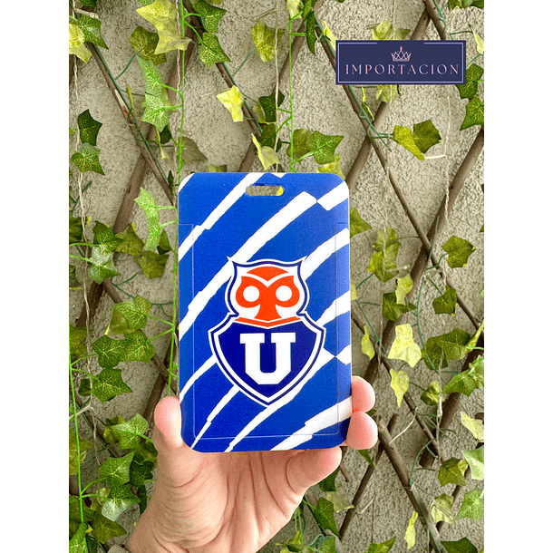 Preventa Portacredencial Vertical + Lanyard U De Chile 14