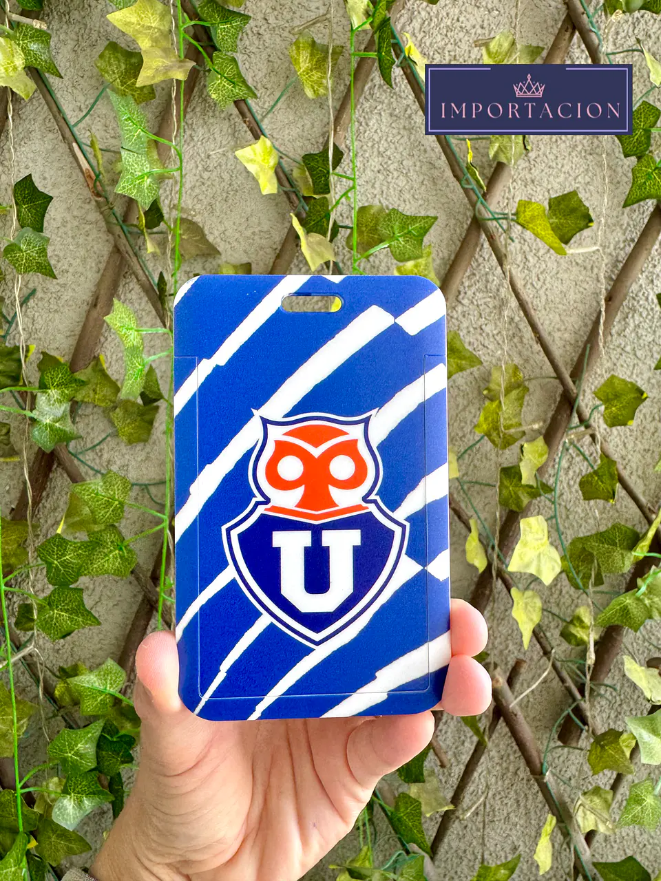 Preventa Portacredencial Vertical + Lanyard U De Chile 16