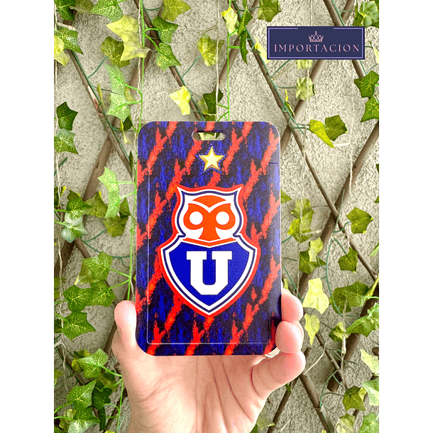 Preventa Portacredencial Vertical + Lanyard U De Chile 17