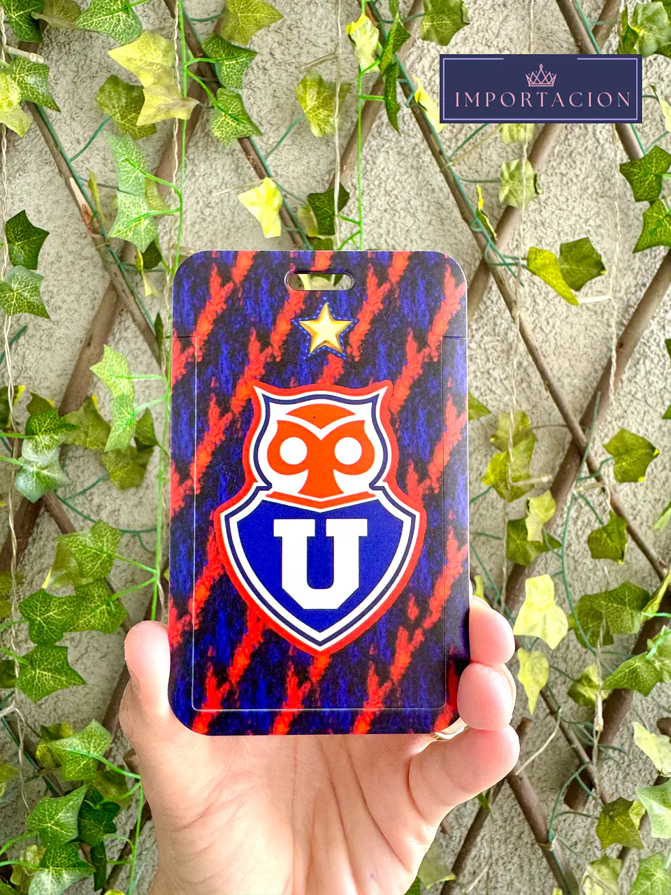 Preventa Portacredencial Vertical + Lanyard U De Chile 19