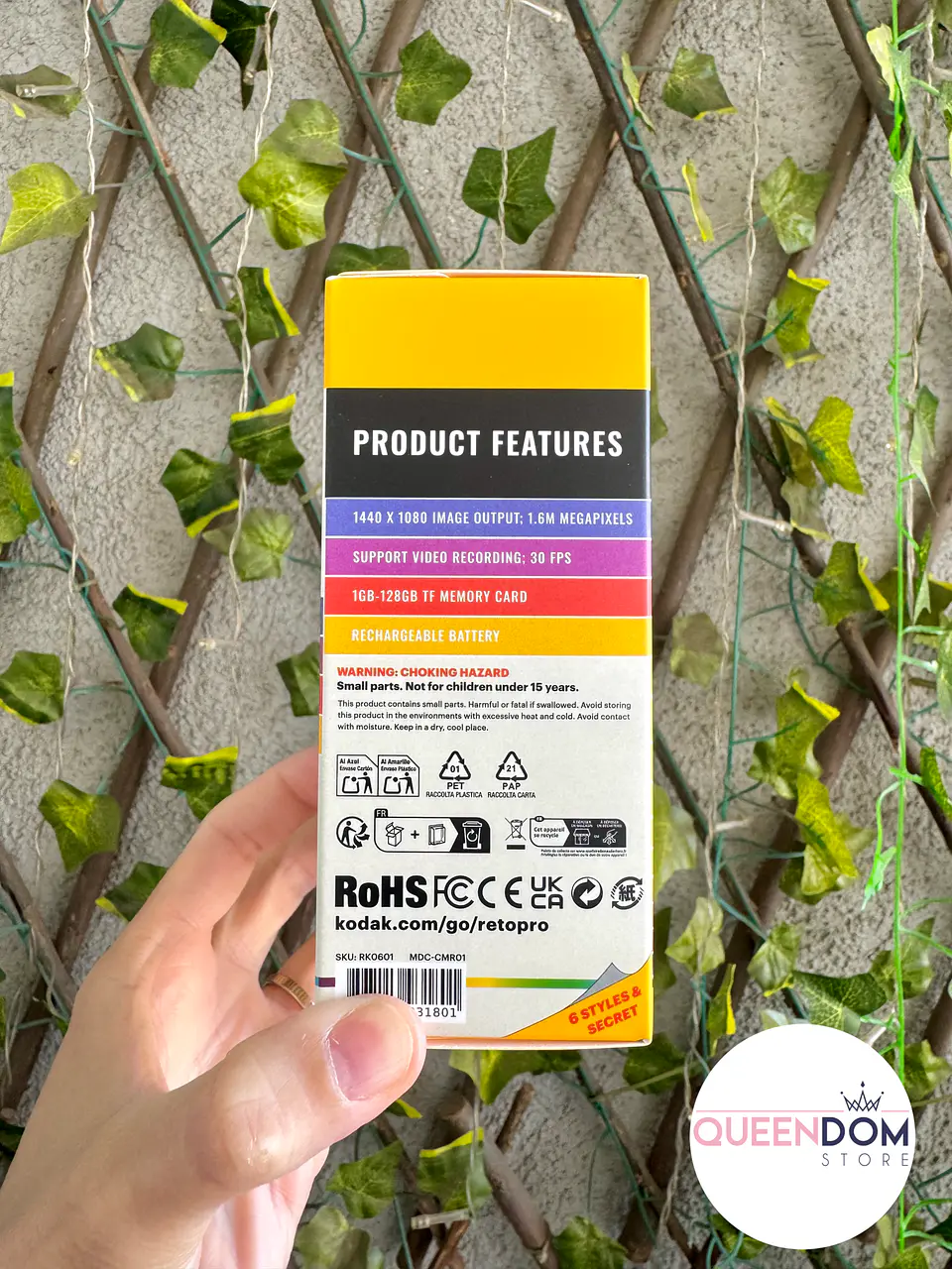 Preventa Mini Cámara Retro Digital Kodak Blind Box Random 5