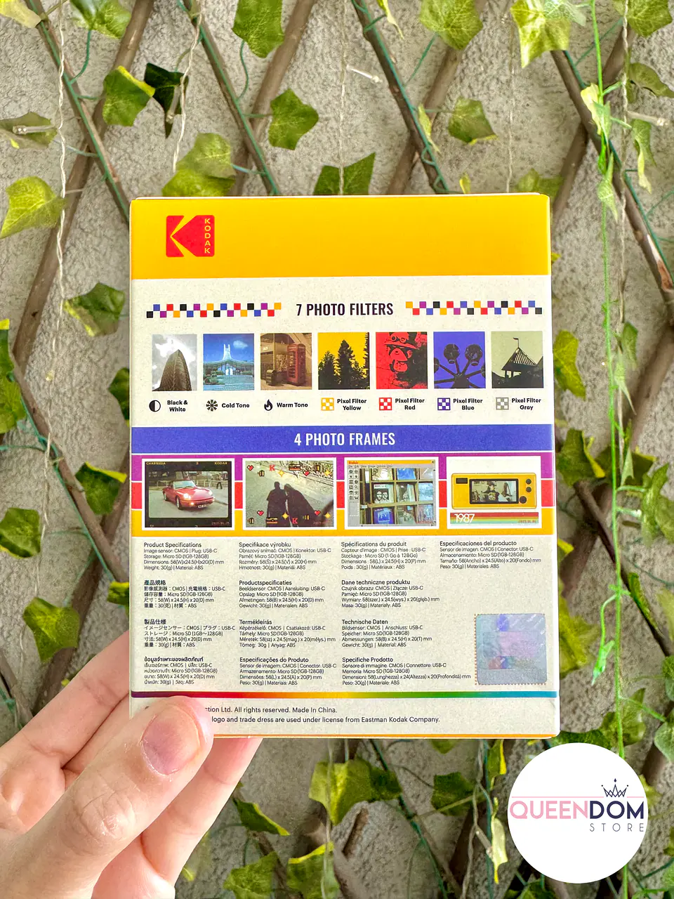 Preventa Mini Cámara Retro Digital Kodak Blind Box Random 3