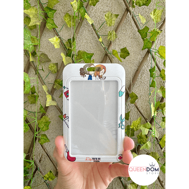 Preventa Portacredencial  Vertical + Lanyard Grey Anatomy 2