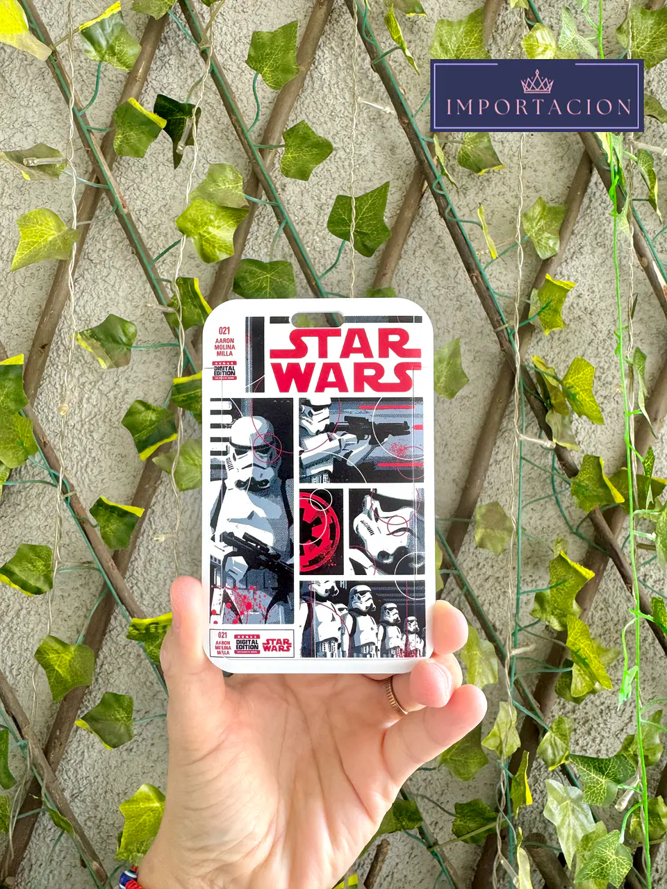 Preventa Portacredencial Vertical + Lanyard Star Wars 1
