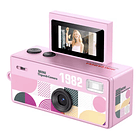 Preventa Mini Camara Retro Digital Llavero Con Pantalla Flip 8