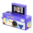 Preventa Mini Camara Retro Digital Llavero Con Pantalla Flip 10