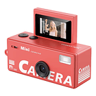 Preventa Mini Camara Retro Digital Llavero Con Pantalla Flip 11