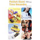 Preventa Mini Camara Retro Digital Llavero Con Pantalla Flip 6