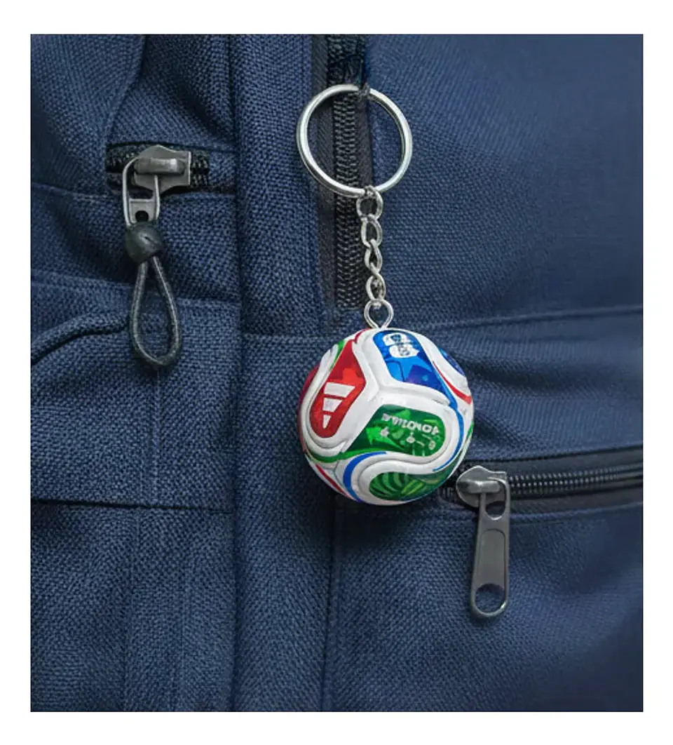 Preventa Llavero Con Colgante De Fútbol Copa Mundial 2026 5