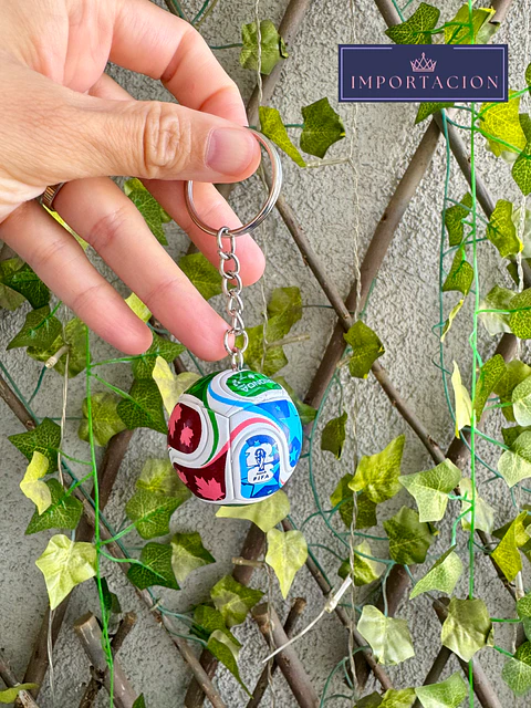 Preventa Llavero Con Colgante De Fútbol Copa Mundial 2026