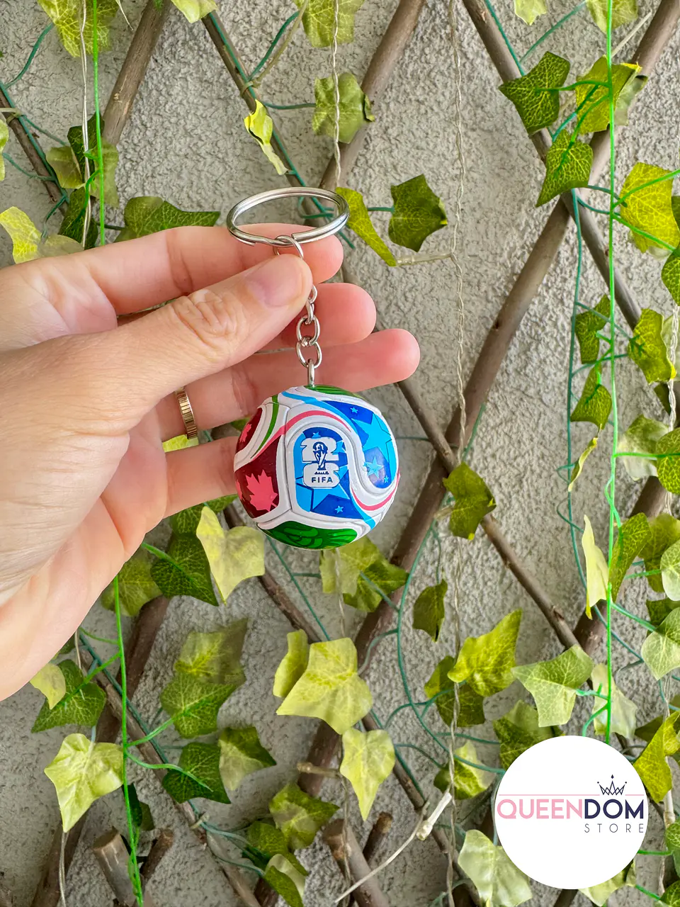 Preventa Llavero Con Colgante De Fútbol Copa Mundial 2026 2