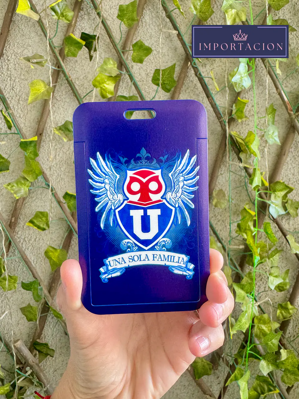 Preventa Portacredencial Vertical + Lanyard U De Chile 25