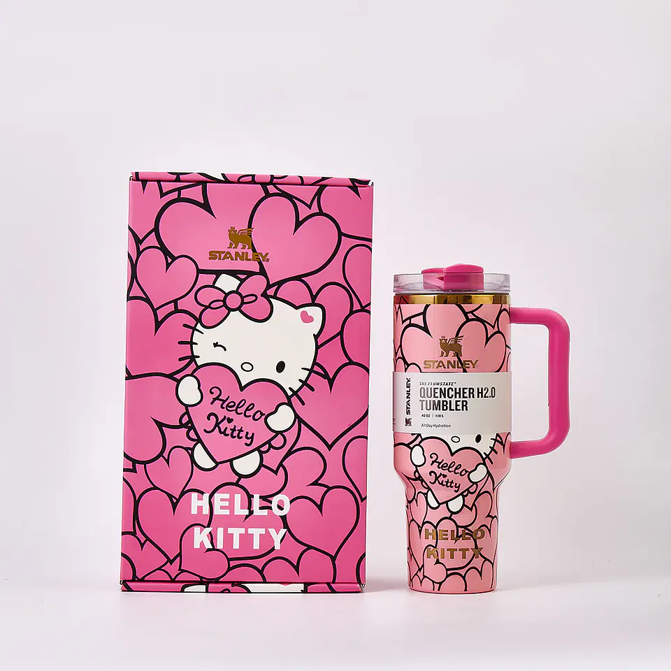 Preventa Termo Stanley Hello Kitty Ed. San Valentin 4