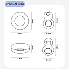 Preventa Tapones Oidos Dormir Silicona Reduccion Ruido 30 Db 8