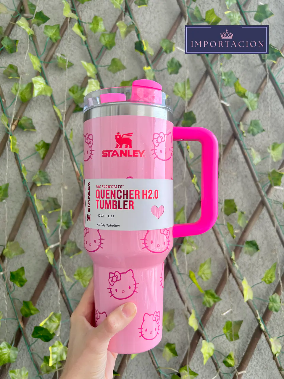 Preventa Termo Stanley Quencher Hello Kitty Tumblr 1.18 Litros 1