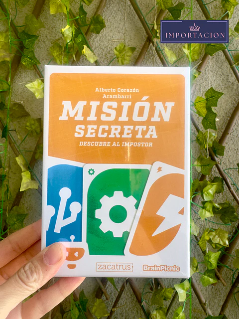 Preventa Juego de Cartas Mision Secreta en español