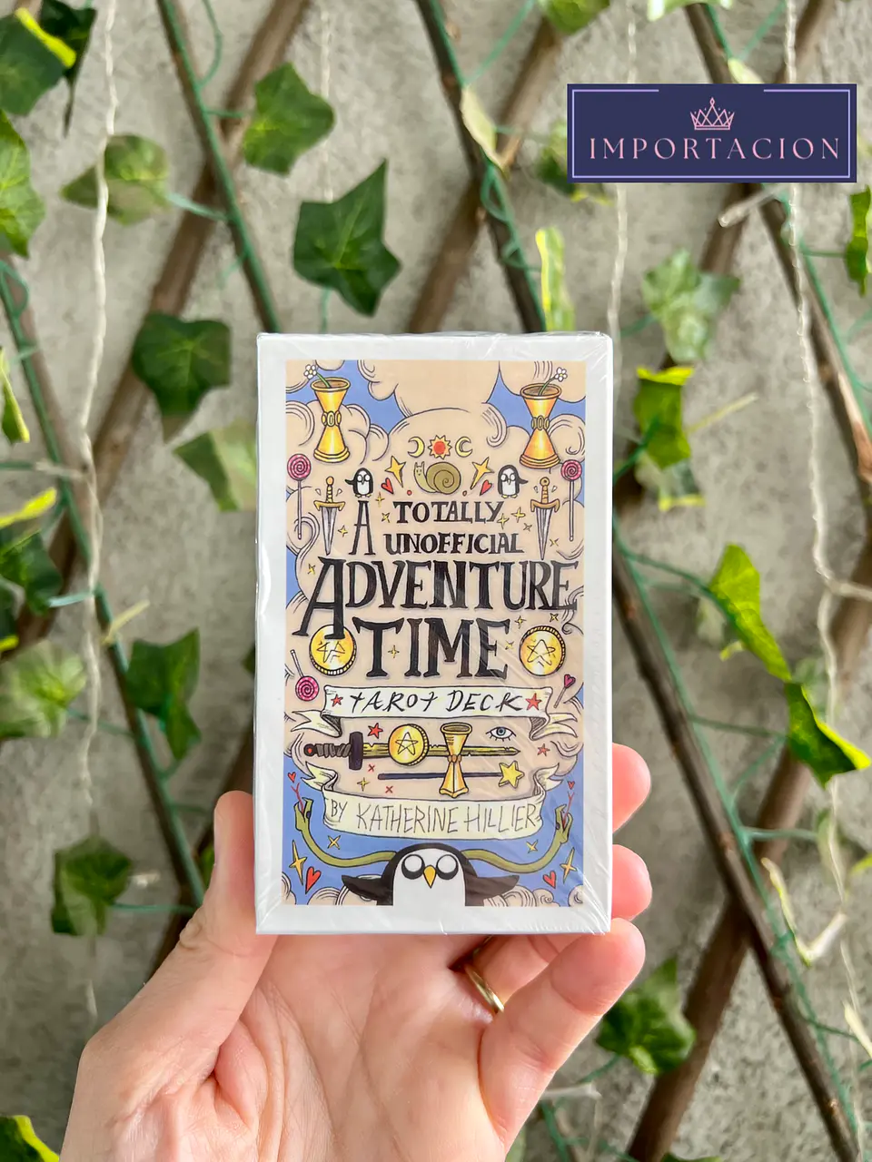 Preventa Cartas Tarot Hora de Aventura caja de carton 1