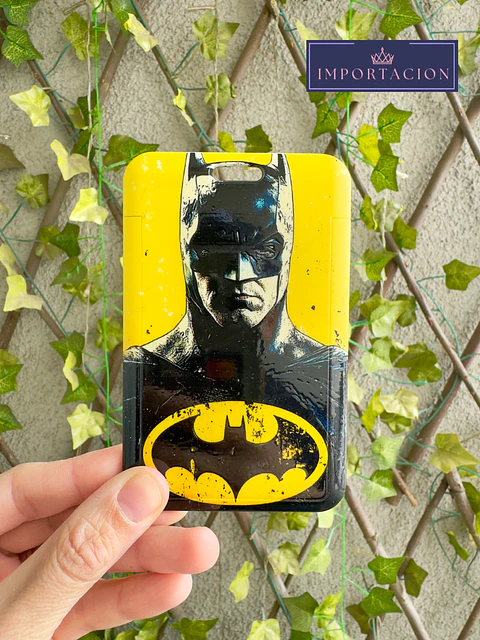 Preventa Portacredencial Vertical + Lanyard Batman 