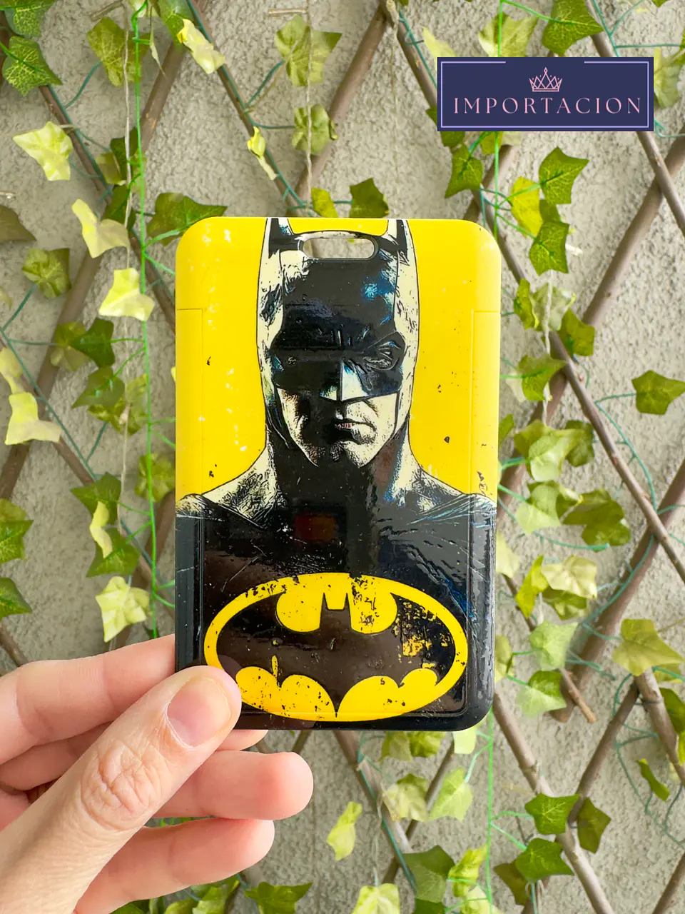 Preventa Portacredencial Vertical + Lanyard Batman  1