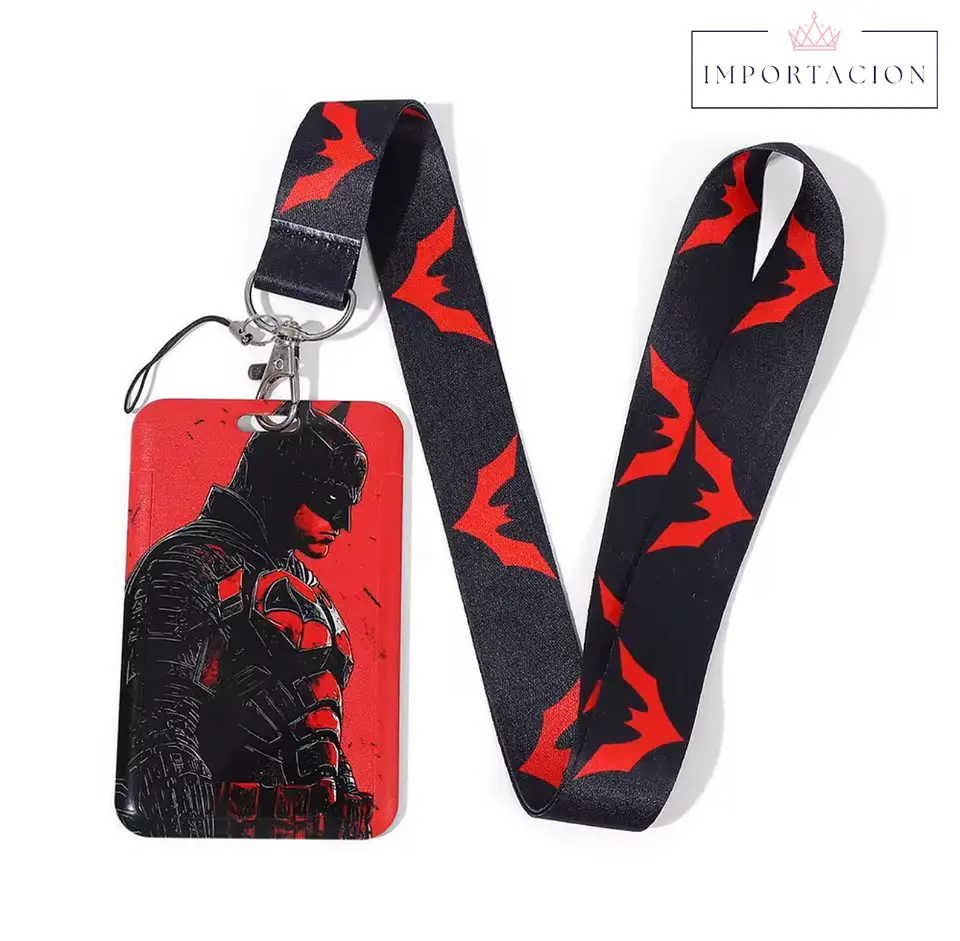 Preventa Portacredencial Vertical + Lanyard Batman  6