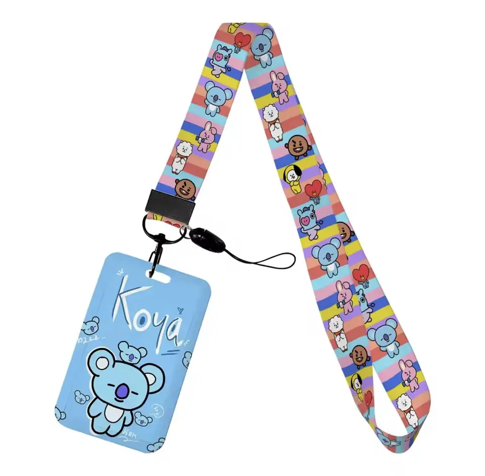 Preventa Portacredencial Vertical + Lanyard BT21 5