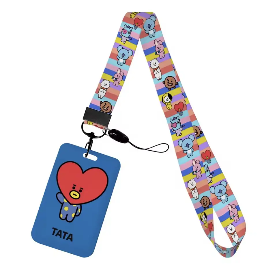 Preventa Portacredencial Vertical + Lanyard BT21 6