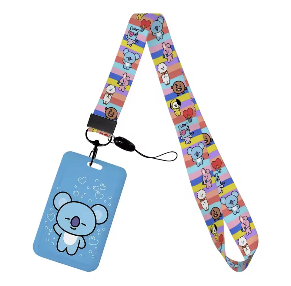 Preventa Portacredencial Vertical + Lanyard BT21 7