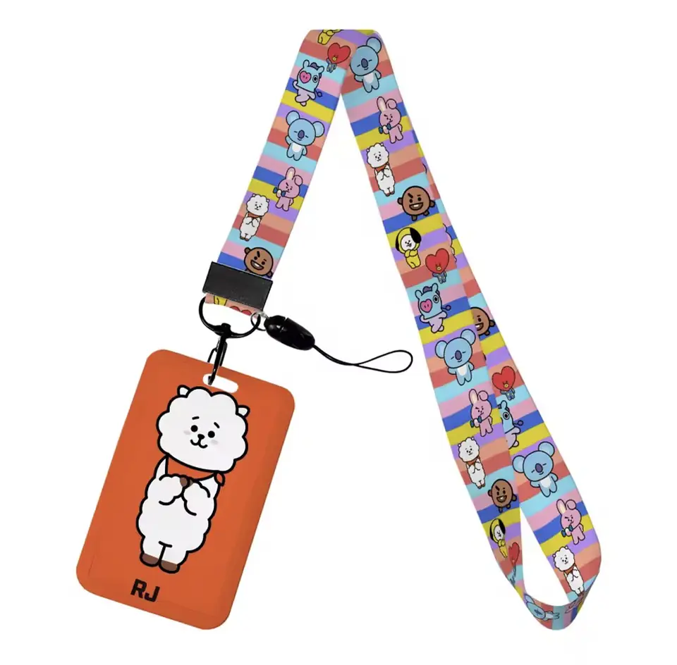 Preventa Portacredencial Vertical + Lanyard BT21 9
