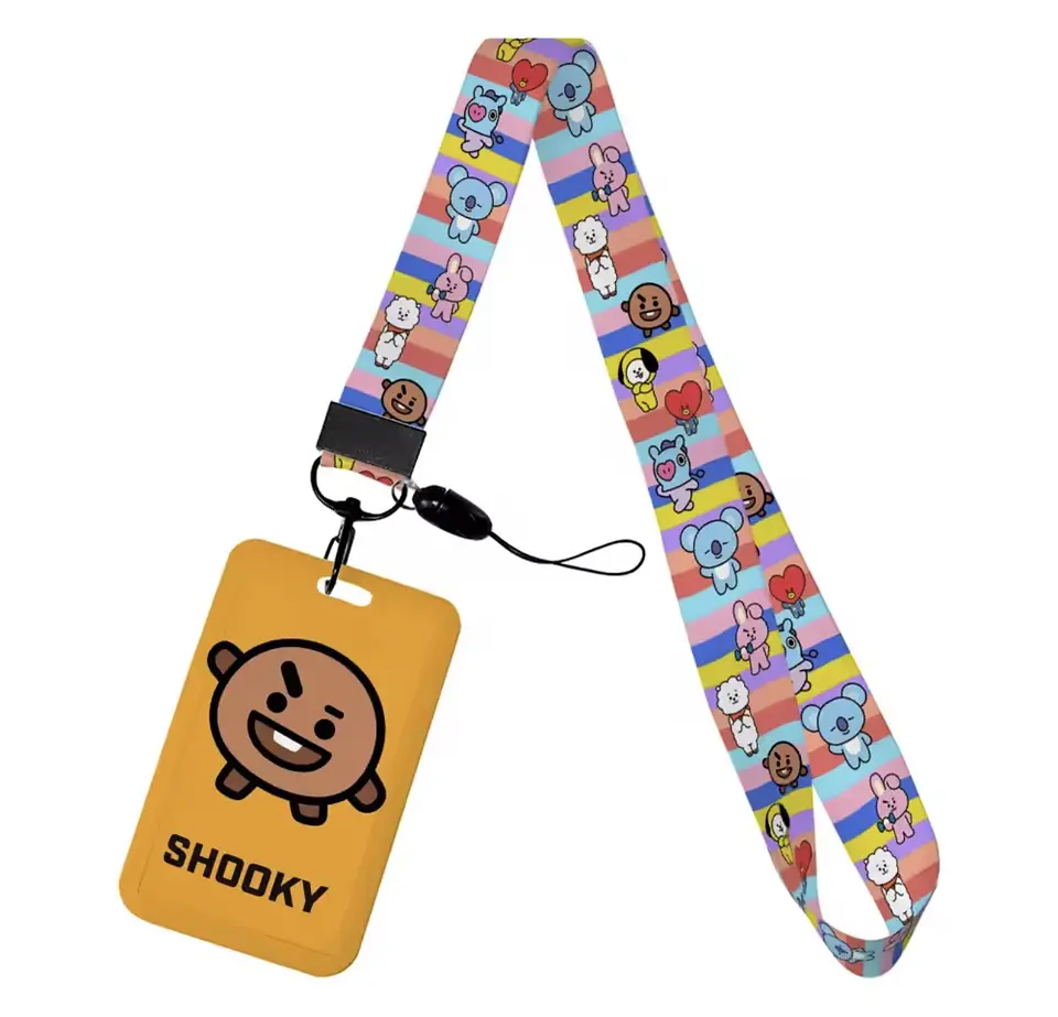 Preventa Portacredencial Vertical + Lanyard BT21 10